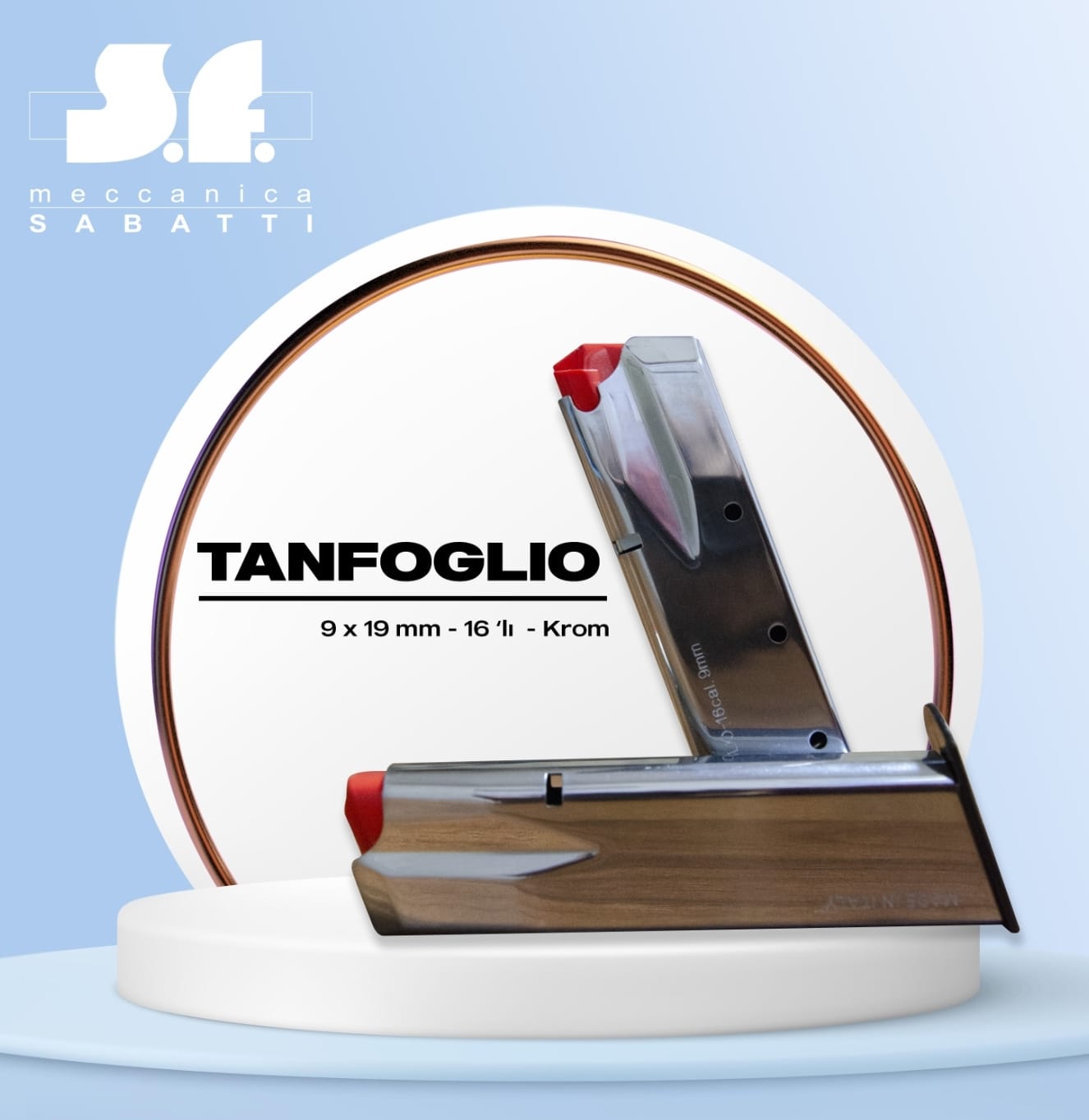 TANFOGLIO (KROM TABANCA ŞARJÖRÜ)